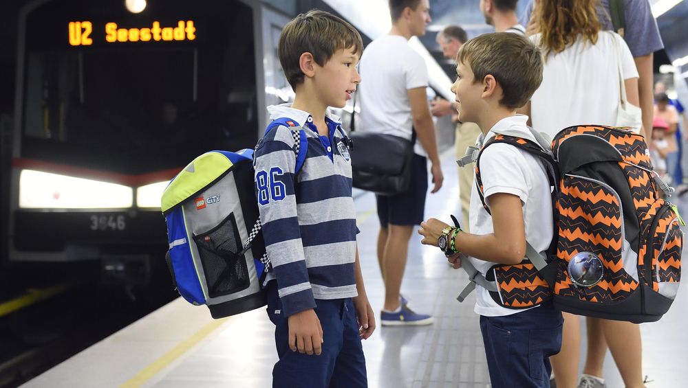 Tausende Schüler sind ab Montag wieder in Wien unterwegs.