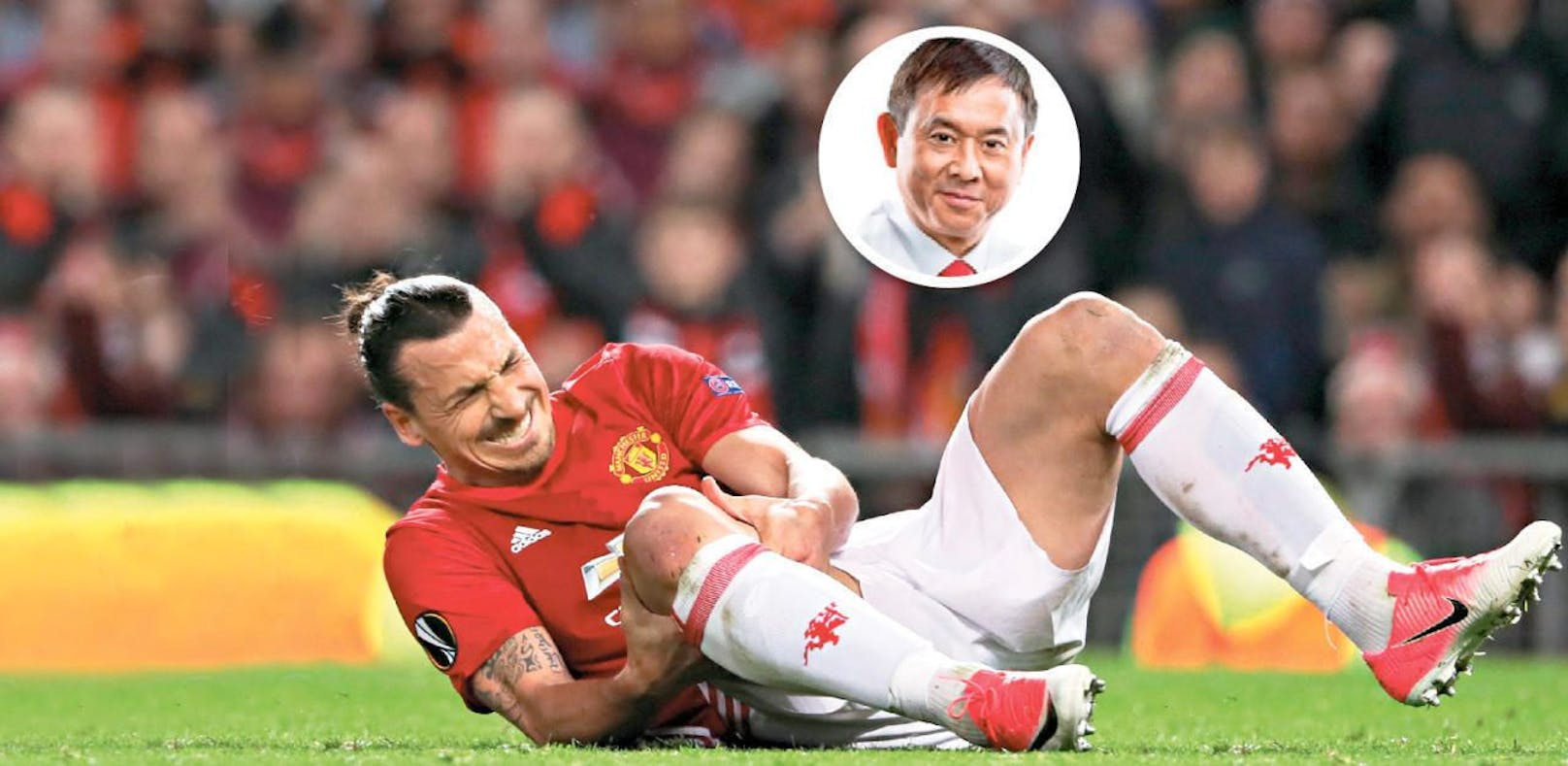 Der Knie-Spezialist Doktor Fu aus den USA schwärmt: In 20 Jahren hat er noch nie so ein starkes Knie gesehen wie bei Ibrahimovic. 