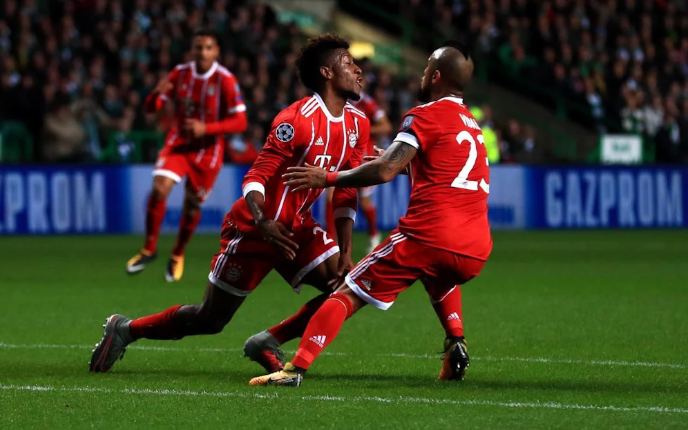 Jubel bei Kingsley Coman