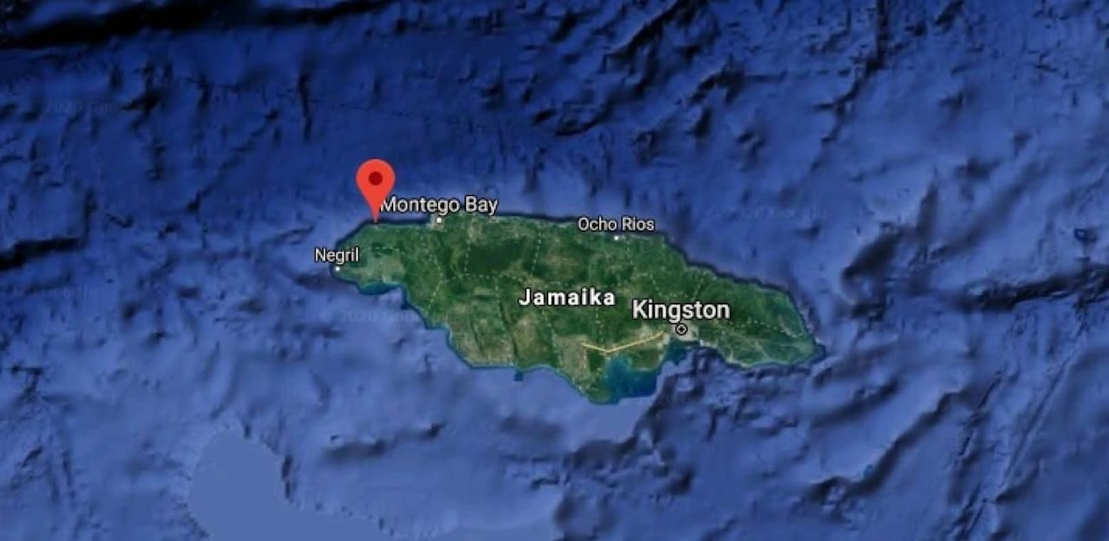 Bei Jamaika hat sich ein schweres Erdbeben ereignet. 