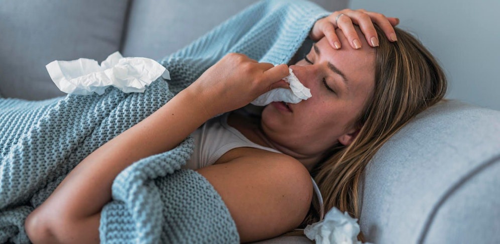 2.775 Personen sind wegen grippaler Infekte als arbeitsunfähig gemeldet.