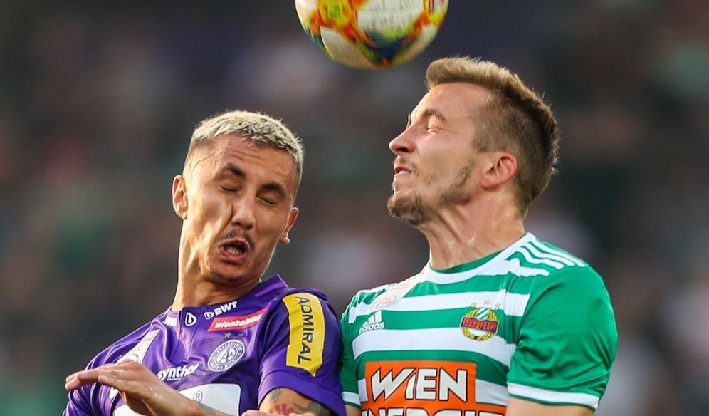 Es war einmal: Austrias Maximilian Sax gegen Rapids Christopher Dibon