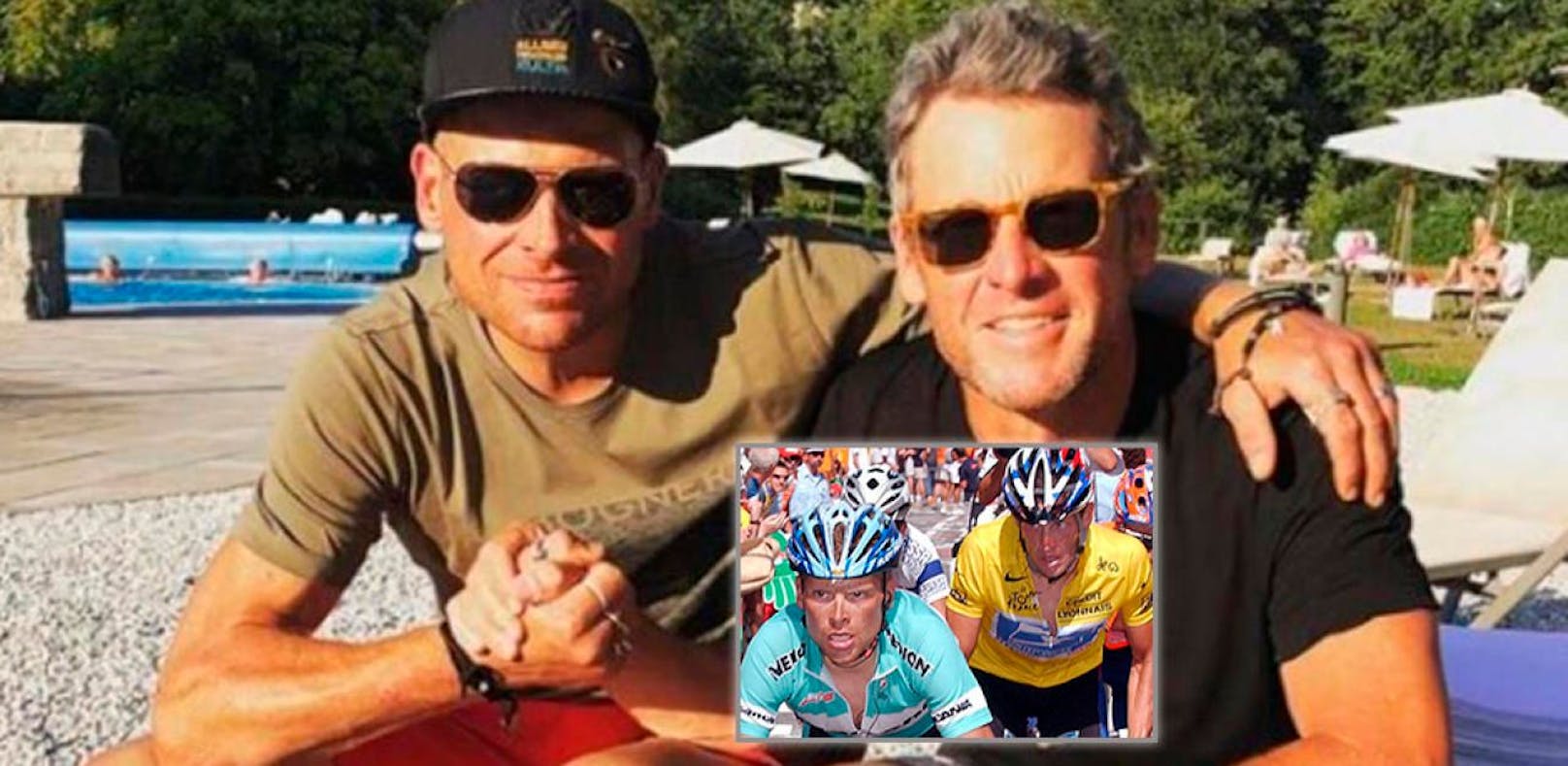 Ex-Rivale Armstrong besucht Ullrich im Entzug - Sportmix | heute.at