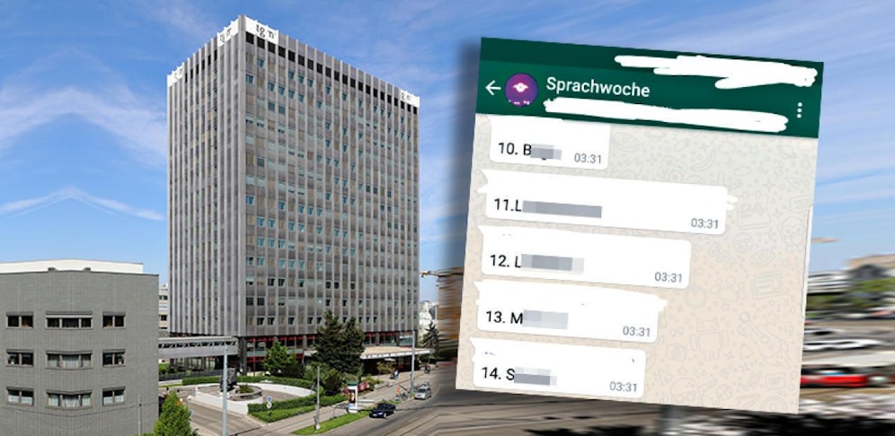 Die TGM-Schüler mussten alle 30 Minuten eine Nachricht in eine Whatsapp-Gruppe schreiben.