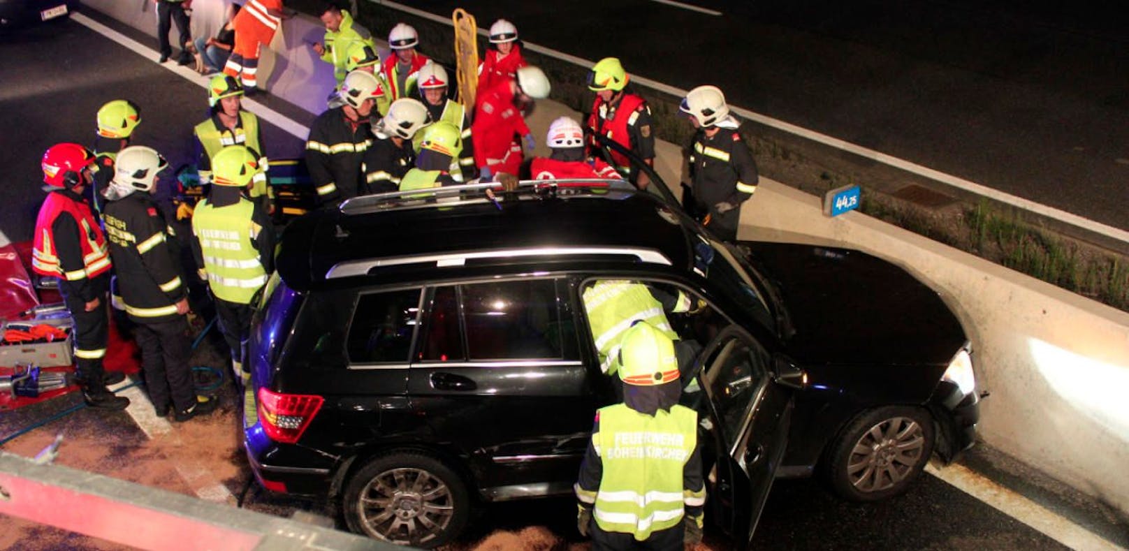 Schwerverletzter bei Unfall auf Westautobahn