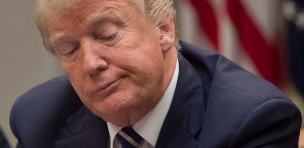 US-Präsident Donald Trump soll bei seiner Wortwahl ordentlich daneben gegriffen haben.