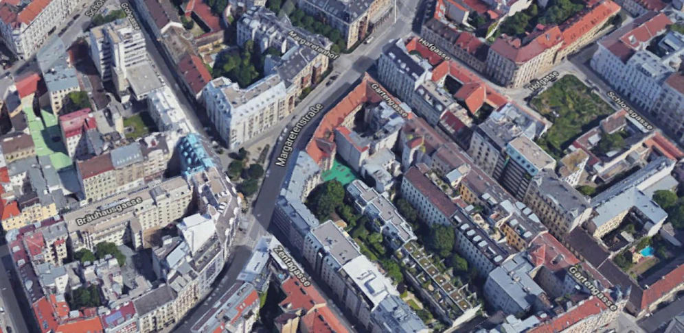 Der mutmaßliche Einbrecher wurde in einem Lokal in der Margaretenstraße entdeckt.