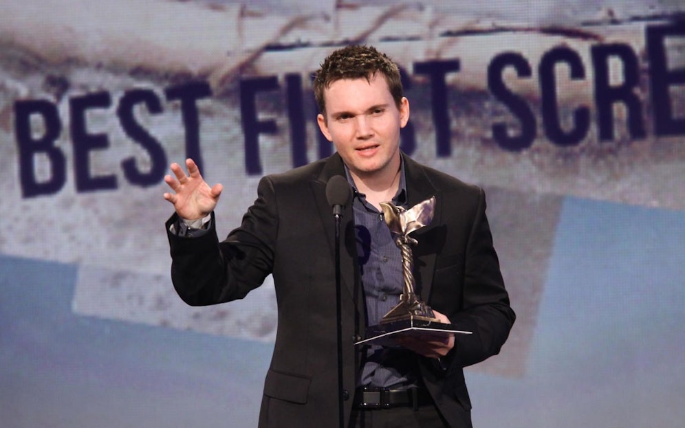 Derek Connolly erhielt einen Award für seinen Film "Safety Not Guaranteed" bei den "Film Independent Spirit Awards" in Santa Monica im Jahre 2013
