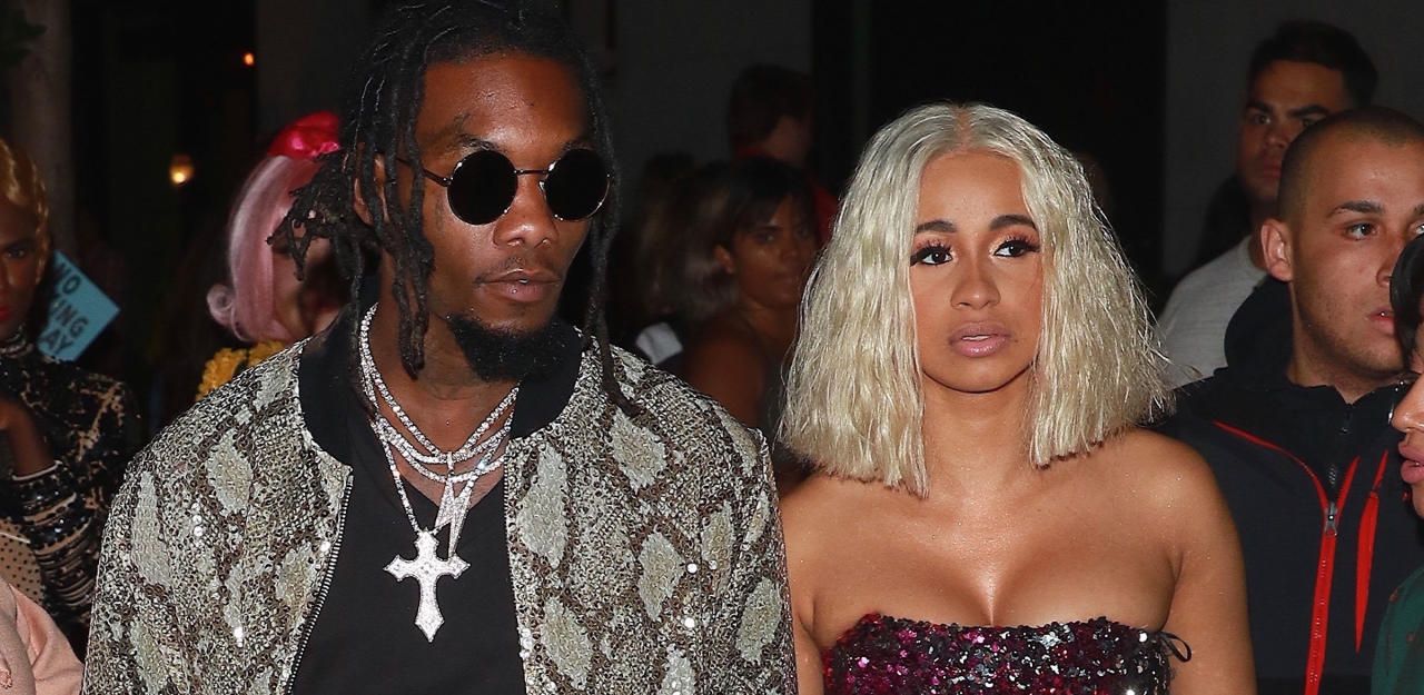 Offset entschuldigt sich nach Dreier-Eklat bei Cardi