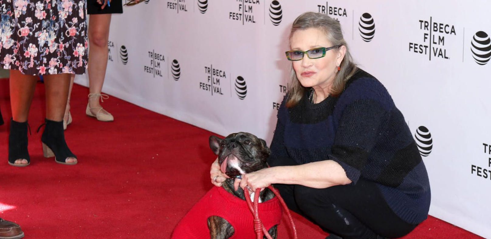 Hund von Carrie Fisher wird zum Star Wars Alien