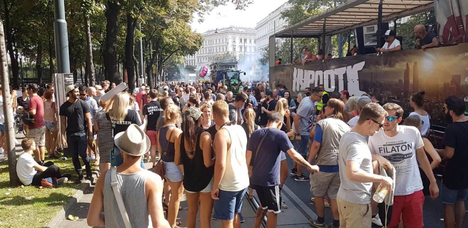 Bei der Streetparade in Wien werden Zehntausende Besucher erwartet