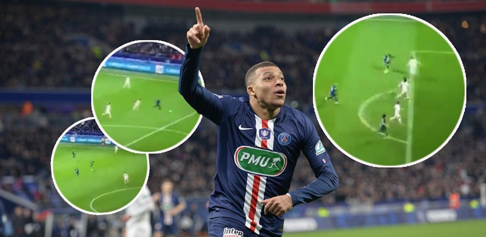 Kylian Mbappe mit einem Traum-Solo