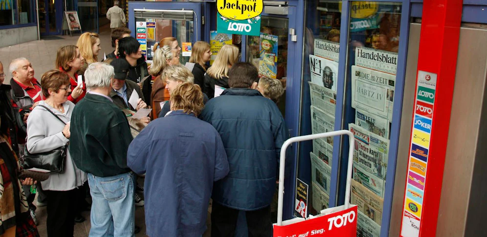 Österreich im Lotto-Fieber.