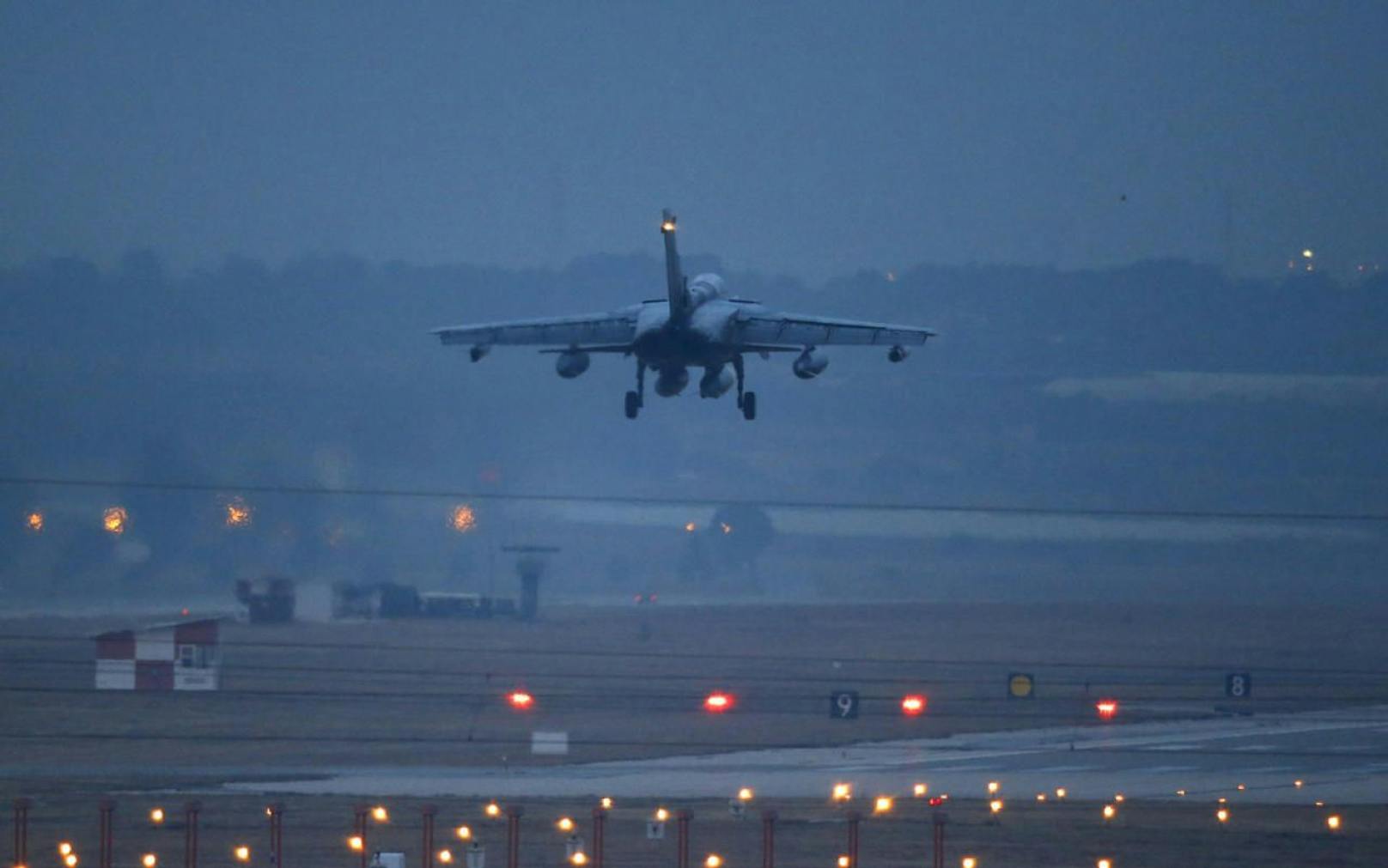 Die deutsche Bundeswehr ist mit Tornado-Jets in Syrien im Einsatz.