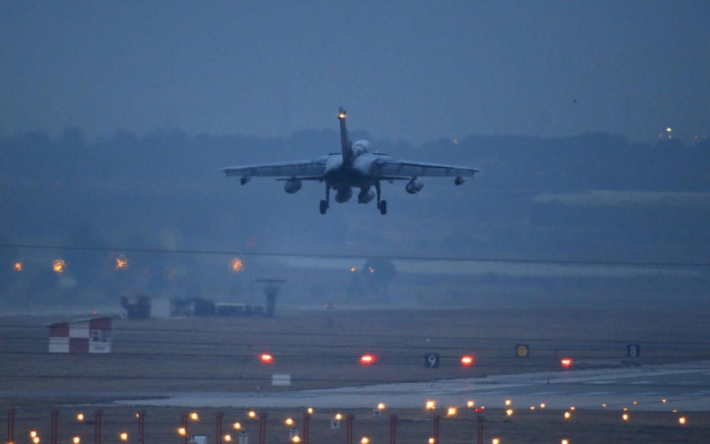 Die deutsche Bundeswehr ist mit Tornado-Jets in Syrien im Einsatz.