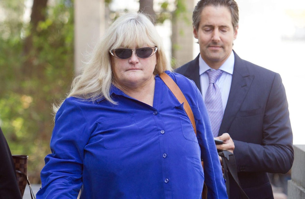 Debbie Rowe, Michael Jackson's Exfrau und Mutter seiner beiden ältesten Kinder. 