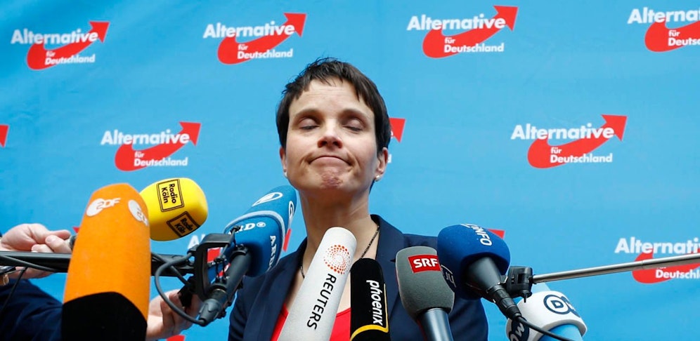 Frauke Petry steht vor dem Verlust ihrer Immunität.