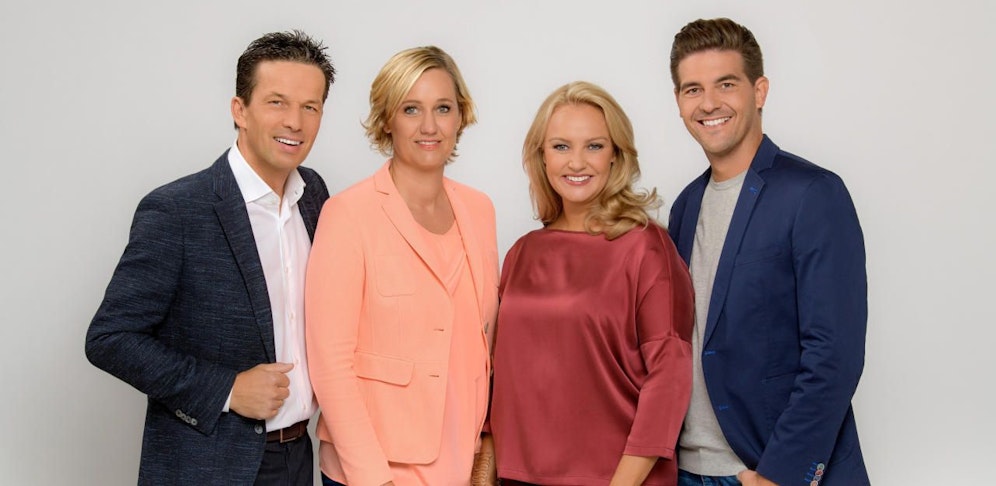 Im Bild: Martin Ferdiny, Birgit Fenderl, Verena Scheitz, Norbert Oberhauser. 