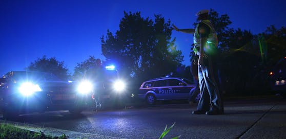 Die Polizei musste den aggressiven Autolenker schließlich festnehmen.