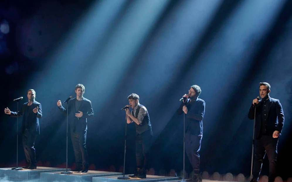 "Take That" bei "Wetten, Dass" im Jahr 2011