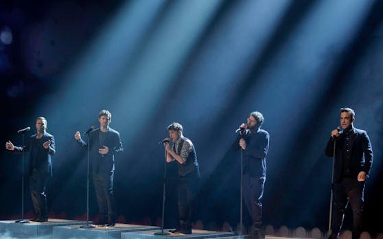 "Take That" bei "Wetten, Dass" im Jahr 2011