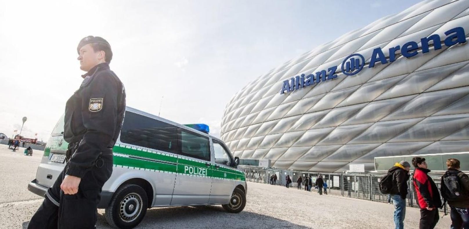 Die Allianz Arena in München. (Symbolbild)