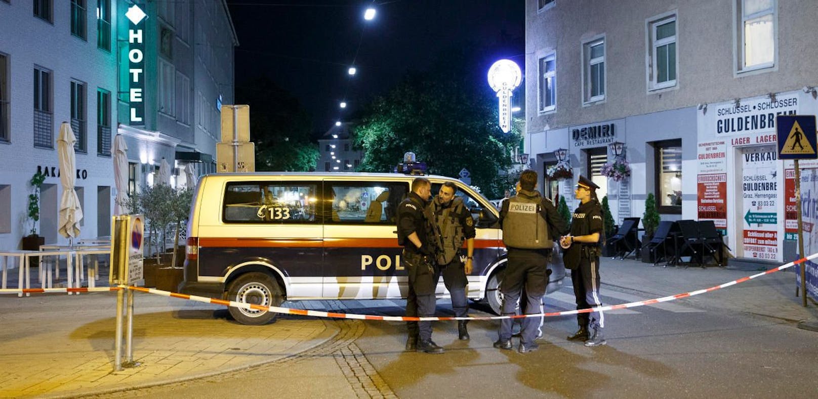 In der Nacht auf Donnerstag kam es zu einem nächtlichen Polizeieinsatz in Ludesch.