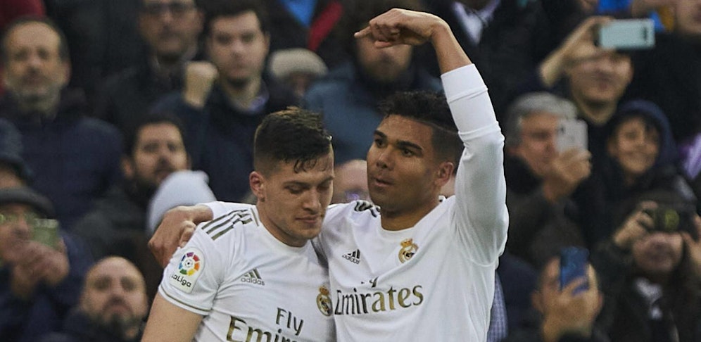 Casemiro zeigt's: Luka Jovic war's!