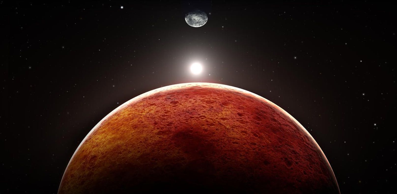 Sonnenfinsternis auf dem Mars: Sonde schickt Fotos
