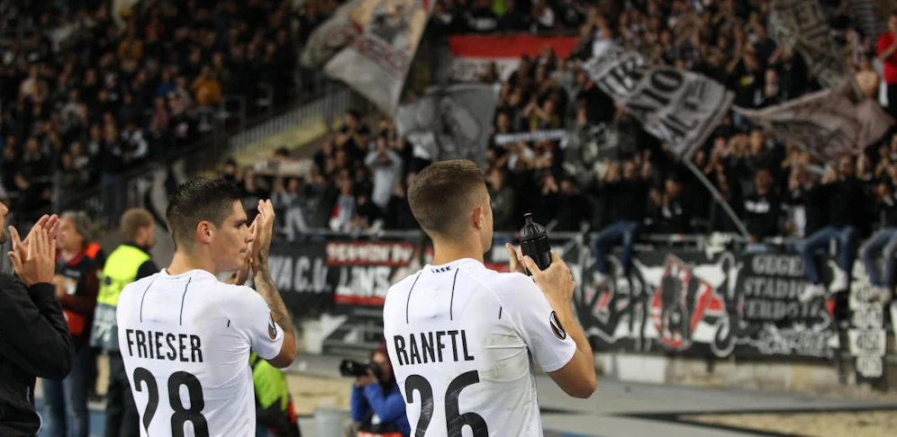 Der LASK jubelt daheim über ein 1:0 gegen Rosenborg.