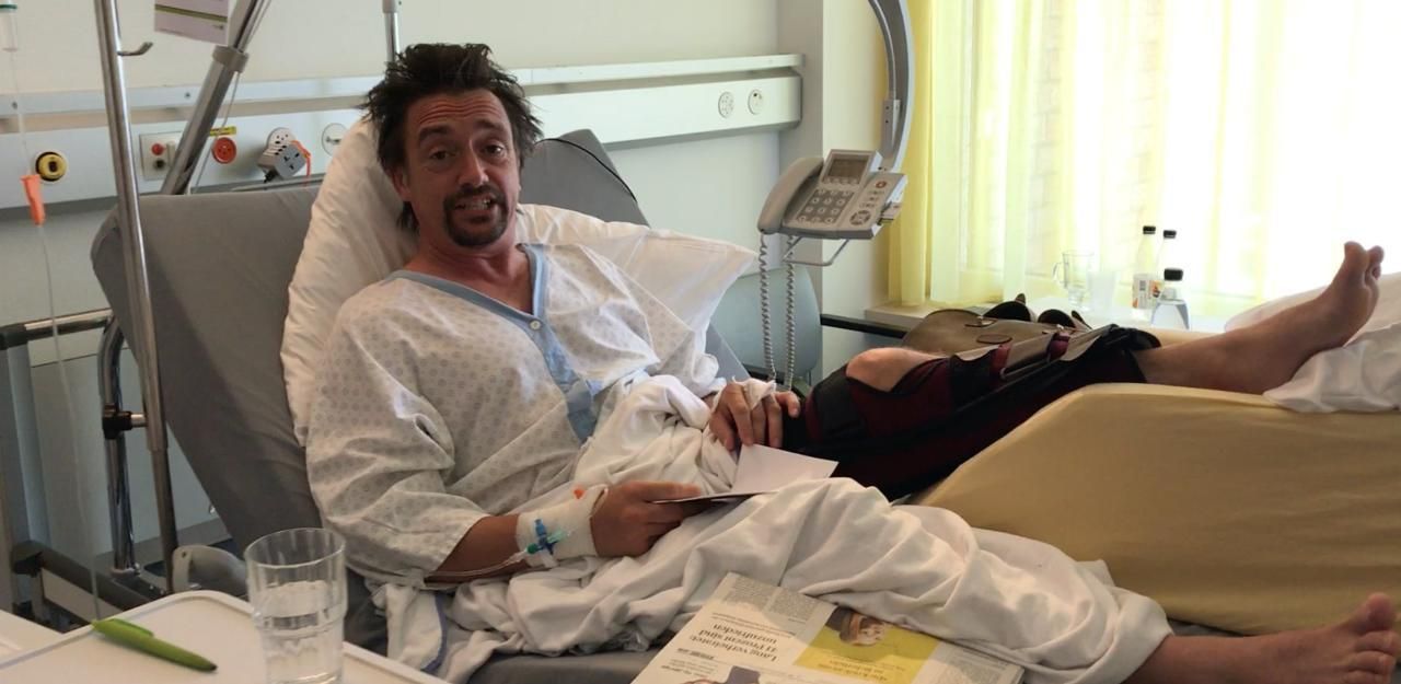 Heute.at - Richard Hammond sendet Grüße aus dem Spital