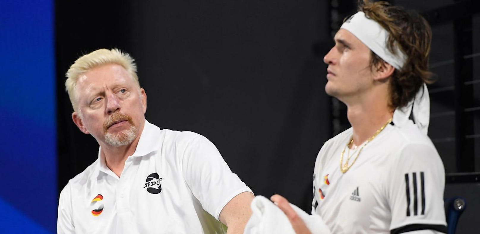 Boris Becker und Alex Zverev