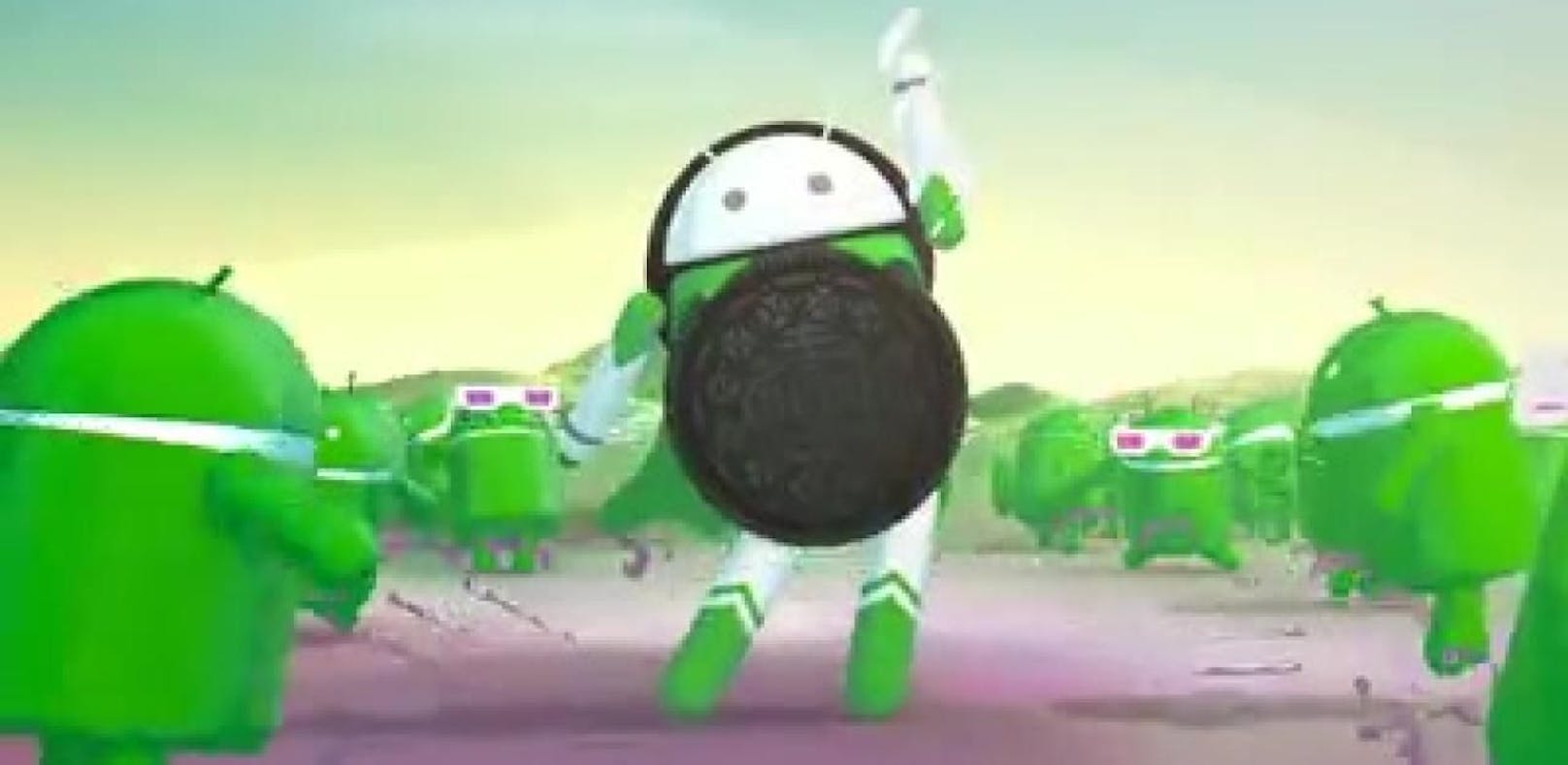 Das neue Android schmeckt nach Oreos