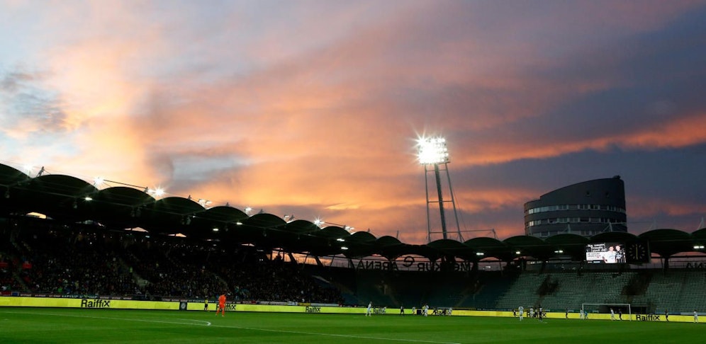 Die Merkur Arena in Graz. In Stadionnähe kam es zur Tat.
