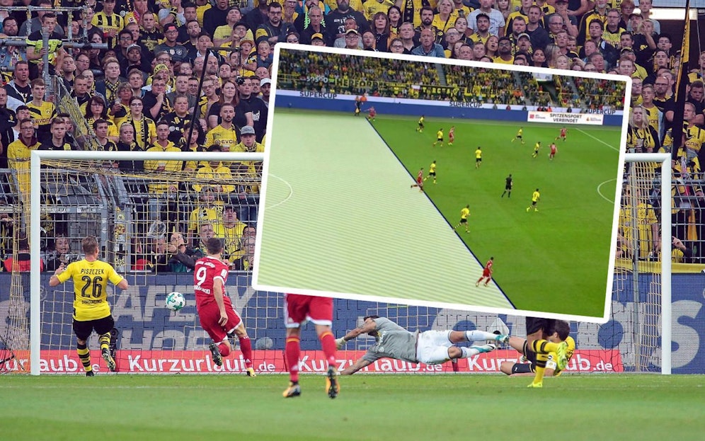 Abseits oder nicht? Erst Eurosport klärte auf.
