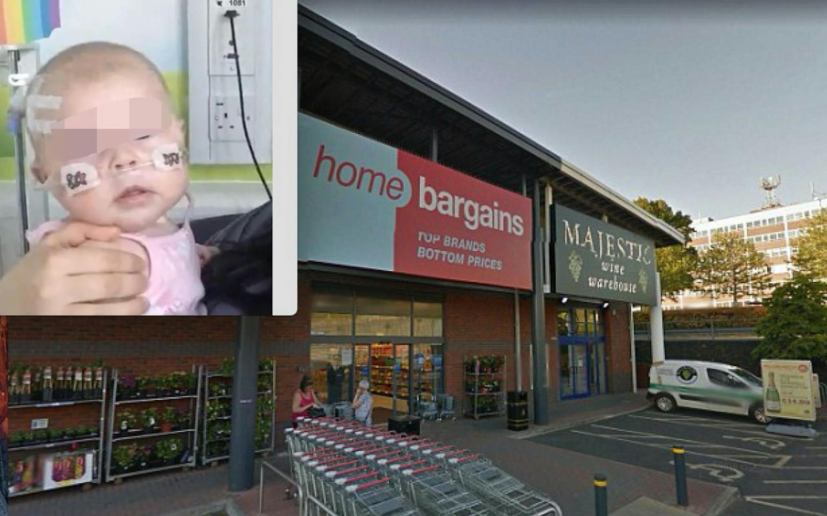 Ein Bub (3) war in einem Supermarkt in Worcester (GB) mit Säure übergossen worden. Sein eigener Vater soll die drei Täter beauftragt haben. 