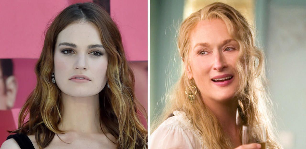 Heute.at - Lily James als junge Meryl Streep in Mamma Mia 2