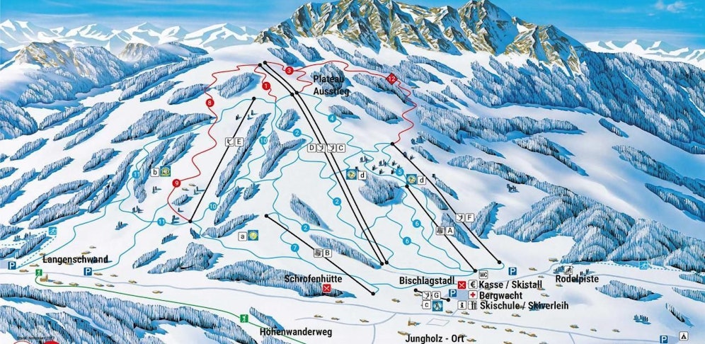 Ski-Drama am Stefanitag: Ein fünf Jahre altes Kind aus Deutschland rutschte aus dem Sessellift. Die Skilehrerin konnte es nicht mehr halten. Das Mädchen stürzte sechs Meter in die Tiefe.