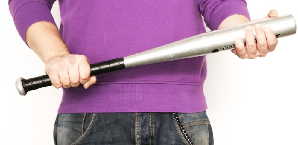 Unzufriedener Kunde drohte mit Baseballschläger (Symbolbild). 