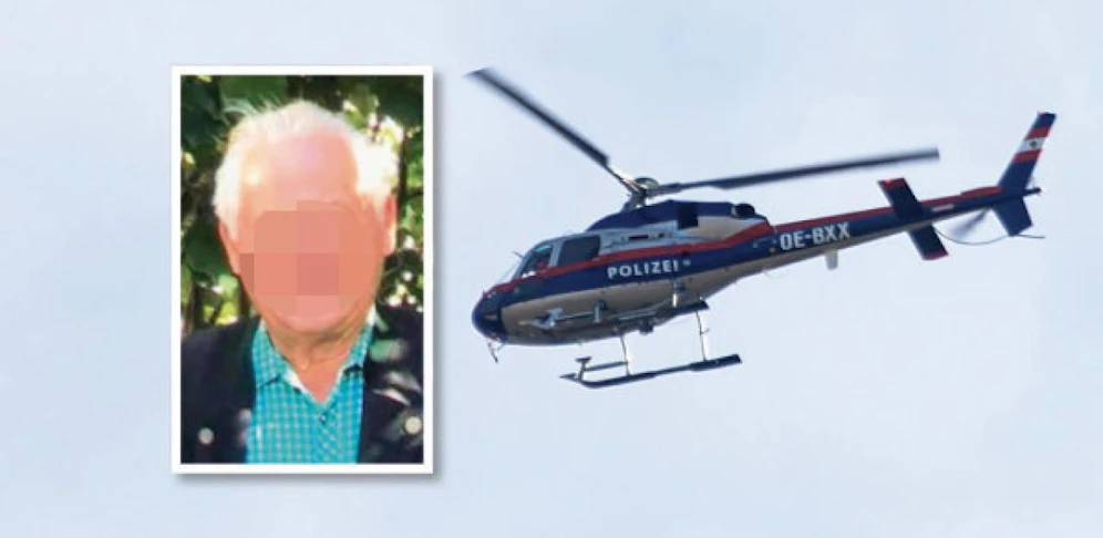 Vermisster ist wieder da  er wurde im Spital gefunden.