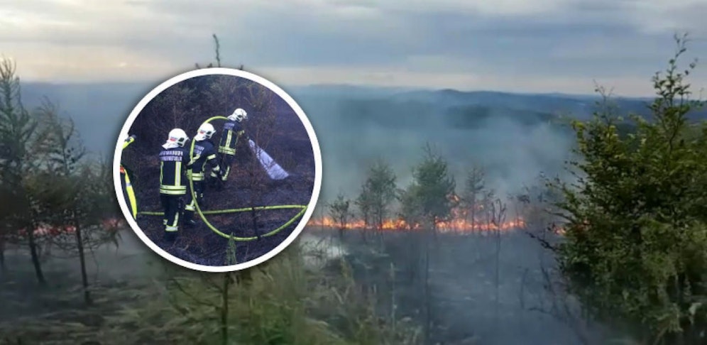 Sechs Kameraden wurden beim Brand verletzt.