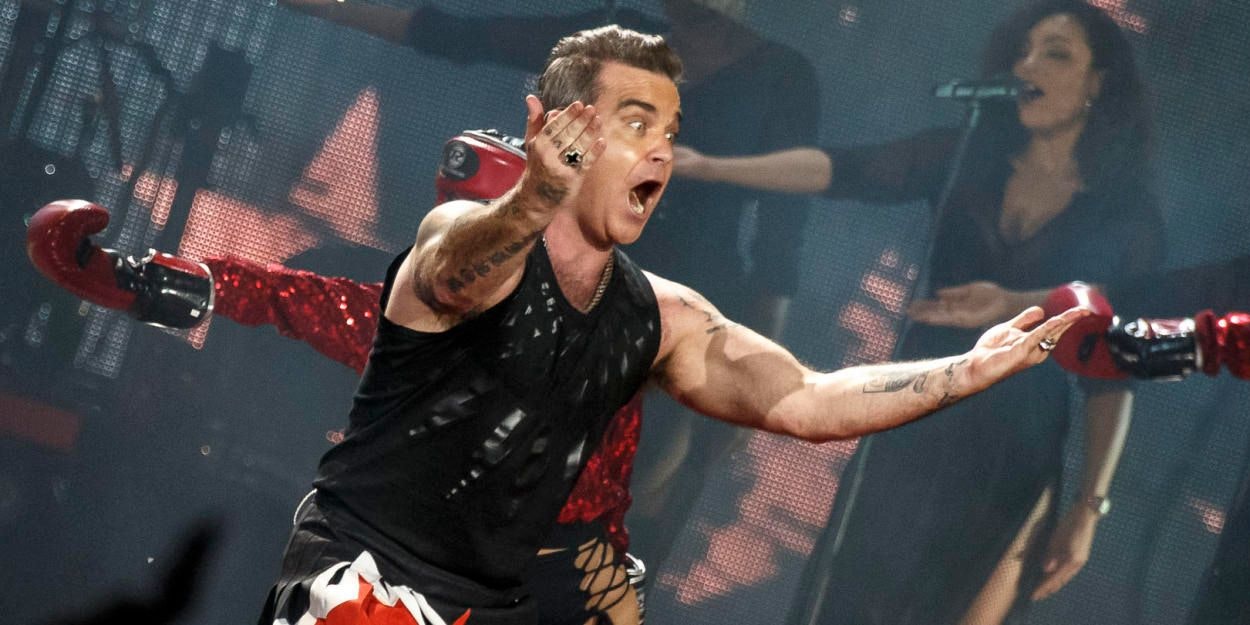 Robbie Williams holte Frau und Papa auf die Bühne - Musik | heute.at