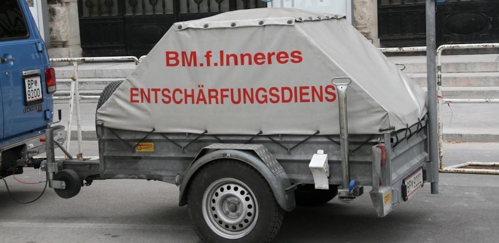 Symbolbild: Der Entschärfungsdienst des Innenministeriums