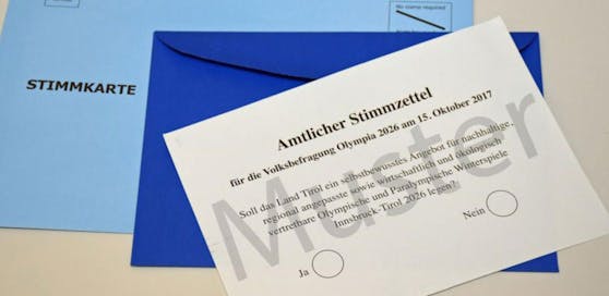 Das blaue Kuvert bereitet Probleme.