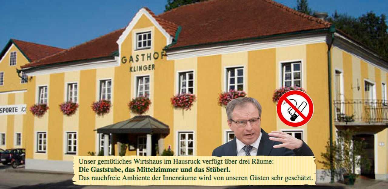 Heute.at - FPÖ-Politiker verbietet im eigenen Lokal das Rauchen