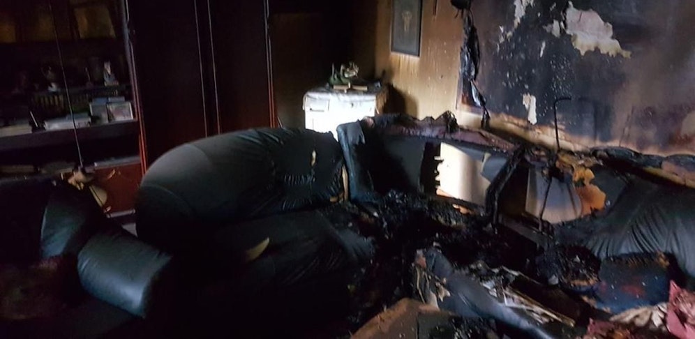 Wohnungsbrand in St. Pölten-St.Georgen.