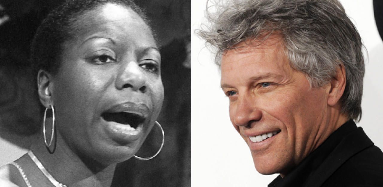 Heute.at - Nina Simone und Bon Jovi  im Rock'n'Roll-Himmel