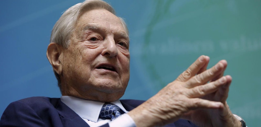 George Soros erhält den Schumpeter Preis für sein Engagement für die Freiheit und Förderung der Wissenschaft.