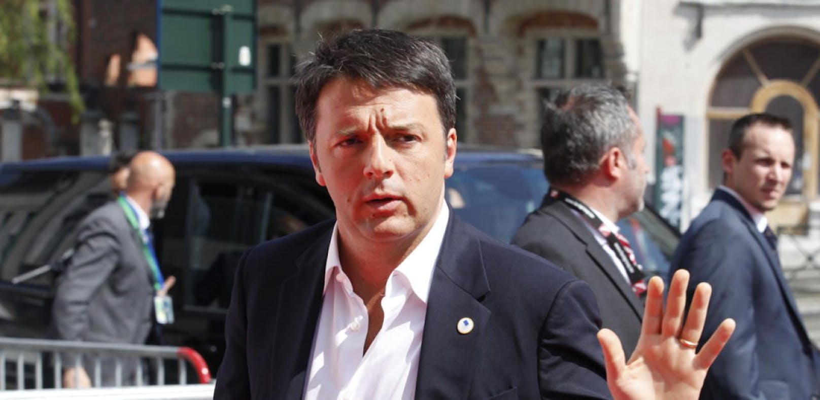 Der italienische Regierungschef Matteo Renzi