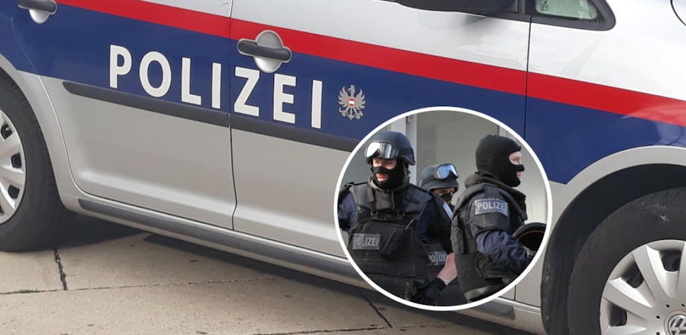 Auch die Elite-Einheit Cobra war im Einsatz.